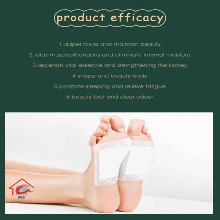 Foot Patches Lymphatic Daiamage & Sliming Patches🔥(Buy 1 Get 1 Free)🔥(Set of 20)(Pack Of 2)